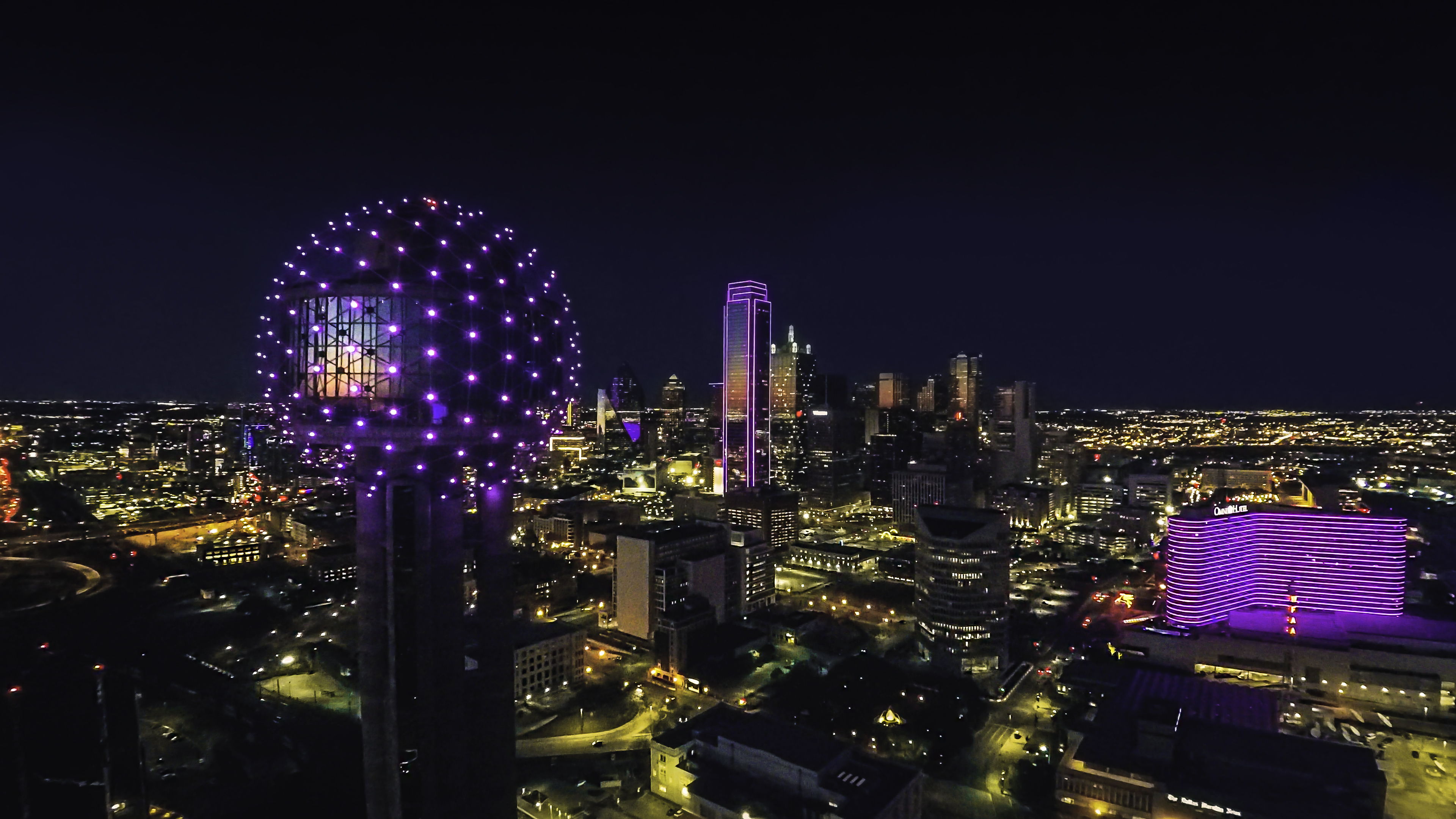 How Dallas' Skyline Turned Purple for Innovation » Dallas Innovates